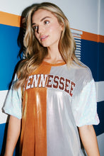 Load image into Gallery viewer, Game Day Tennessee Shirt Dress With Puff Sleeves
