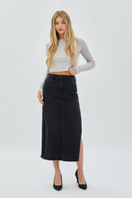 Load image into Gallery viewer, PEYTON Midi Skirt with Side Slit

