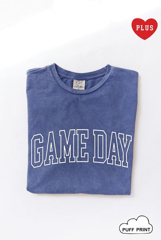GAME DAY Puff Print Plus Mineral Graphic
