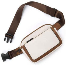 Load image into Gallery viewer, Vegan leather Fanny sling bag
