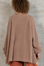 Load image into Gallery viewer, Open front cable knit pockets cardigan s
