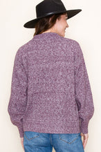 Load image into Gallery viewer, 2 TONE TEXTURED CARDIGAN
