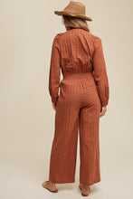 Load image into Gallery viewer, Front Cut Out Long Sleeves Jumpsuit
