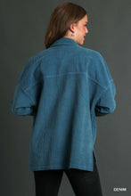 Load image into Gallery viewer, Washed Corduroy Embroider Detailed Shack
