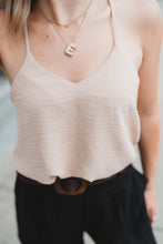 Load image into Gallery viewer, Woven Airflow Adjustable Strap V-neck Ca
