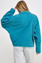 Load image into Gallery viewer, Fleece Detail Patched Side Pockets Snap

