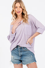 Load image into Gallery viewer, Dolman 3/4 Sleeve Knit Top
