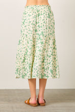 Load image into Gallery viewer, Daisy Poplin Tiered Maxi Skirt and Top Set
