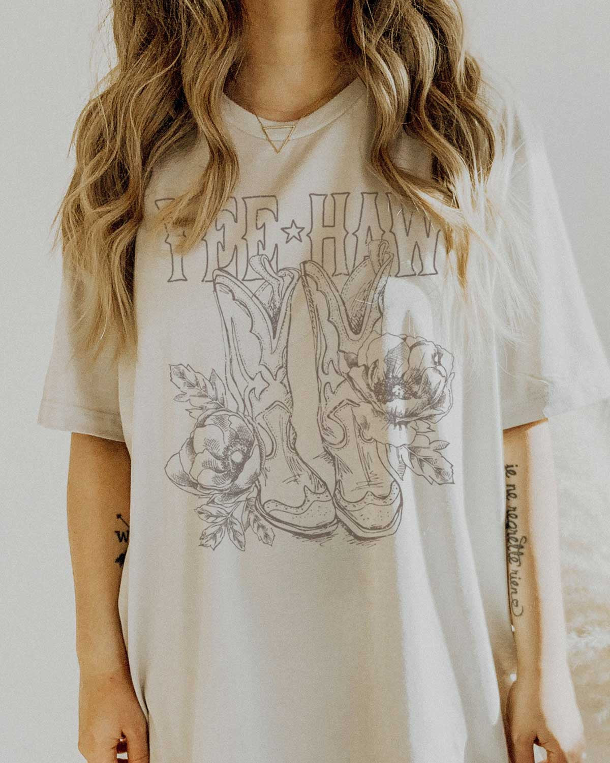 YEE HAW Boots Graphic Tee