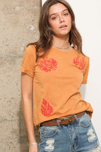 Load image into Gallery viewer, Floral Western Embroidered Graphic T Shi
