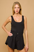 Load image into Gallery viewer, SQUARE NECK TANK DOUBLE LAYER ROMPER
