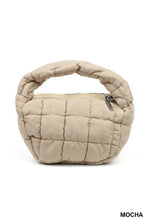 Load image into Gallery viewer, QUILTED MICRO PUFFY HANDBAG
