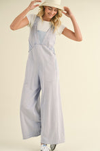 Load image into Gallery viewer, MINERAL WASH WIDE LEG JUMPSUIT
