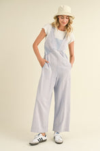 Load image into Gallery viewer, MINERAL WASH WIDE LEG JUMPSUIT
