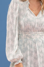Load image into Gallery viewer, Empire Waist Long Sleeve Mini Dress
