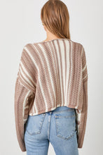 Load image into Gallery viewer, MIXED STRIPE SWEATER
