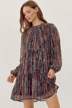 Load image into Gallery viewer, Multicolor Chiffon Tiered Dress

