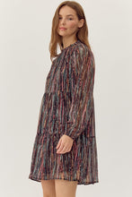 Load image into Gallery viewer, Multicolor Chiffon Tiered Dress
