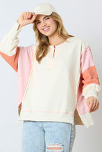 Load image into Gallery viewer, Loose Fit Long Sleeve Top With Reversed
