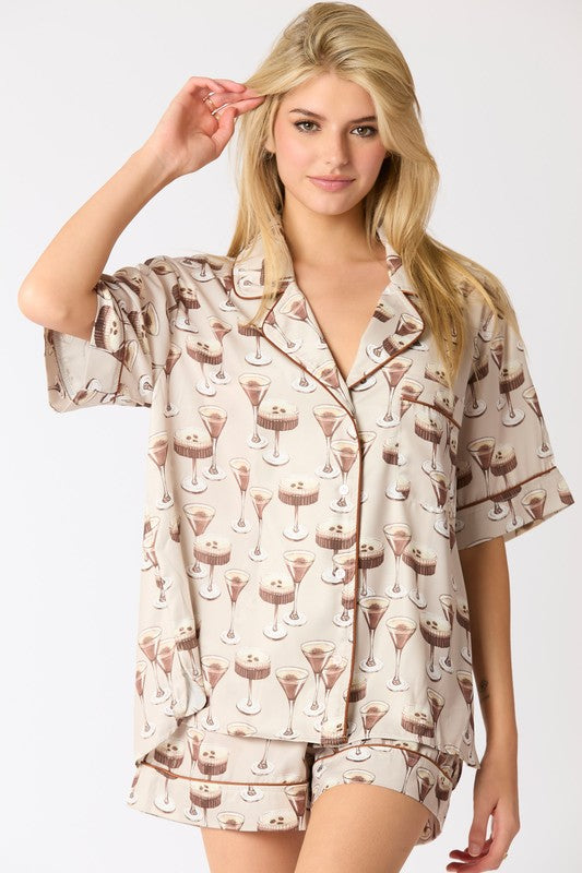 Espresso Martini PJ Set