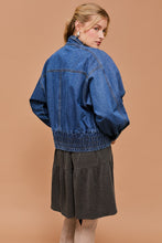 Load image into Gallery viewer, COCOON SLEEVE DENIM JACKET
