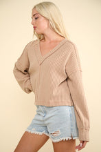 Load image into Gallery viewer, Casual Comfy Soft V-Neck Knit Top
