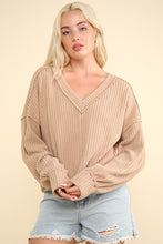 Load image into Gallery viewer, Casual Comfy Soft V-Neck Knit Top
