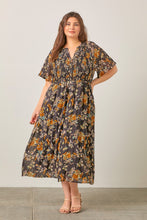 Load image into Gallery viewer, PLUS FLORAL MIDI DRESS
