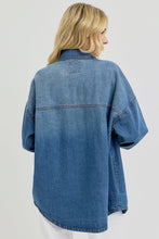 Load image into Gallery viewer, Oversized Denim Shirt Jackets
