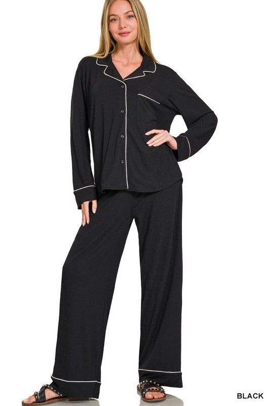 Poly Rayon Span Pajama Set