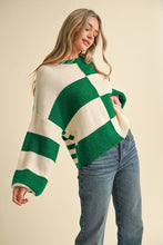 Load image into Gallery viewer, OVERSIZED MIXED COLOR BLOCK SWEATER
