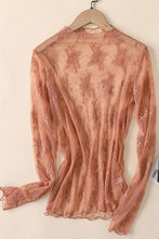 Load image into Gallery viewer, Lace Long-Sleeve Top
