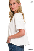 Load image into Gallery viewer, French Terry Box Tee
