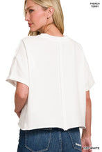Load image into Gallery viewer, French Terry Box Tee
