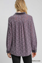 Load image into Gallery viewer, Lace Button Down Top
