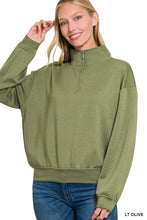 Load image into Gallery viewer, SCUBA HALF ZIP PULLOVER SWEATSHIRTS
