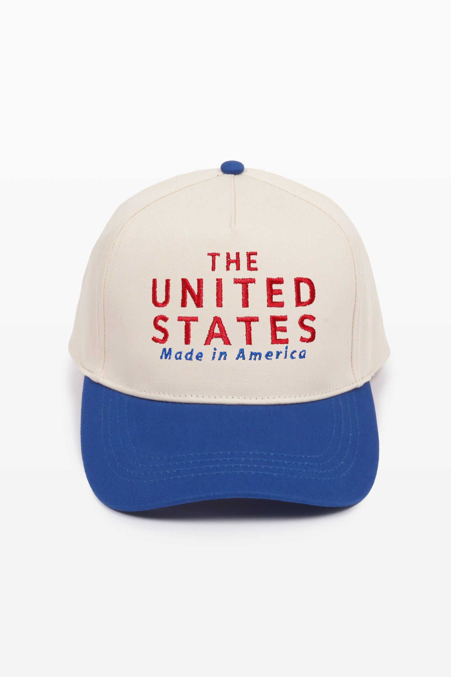 The United States Two Tone Baseball Caps