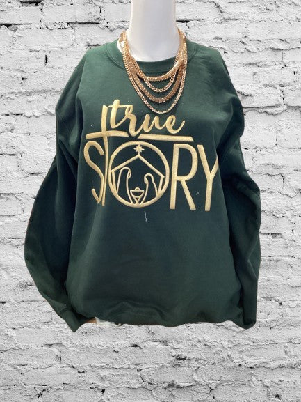 TRUE STORY PUFF SWEATSHIRT