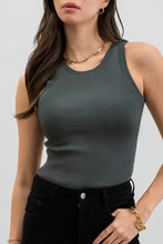 Load image into Gallery viewer, Round Neck Sweater Knit Tank Top
