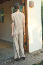 Load image into Gallery viewer, Pinstripe Sleeveless Tank And Wide Leg P
