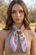 Load image into Gallery viewer, Multi Flower Print Bandana Scarf
