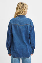 Load image into Gallery viewer, PREORDER Western Yoke Style Relaxed Fit Deim Shir

