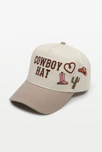 Load image into Gallery viewer, Western Cowboy Hat Icons Embroidery Base
