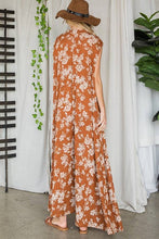 Load image into Gallery viewer, Wide Leg Floral Print Jumpsuit
