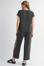 Load image into Gallery viewer, Leopard Patchwork Twisted Set
