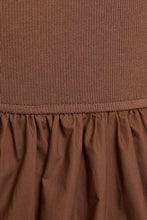 Load image into Gallery viewer, Round Neck Sleeveless Knit Top Midi Dres
