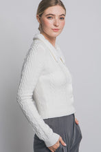 Load image into Gallery viewer, Faux-fur Collared Trim Cardigan
