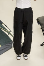 Load image into Gallery viewer, Side Stripe Tie Strap Track Joggers
