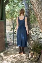 Load image into Gallery viewer, Front Zip Sleeveless Midi Dress
