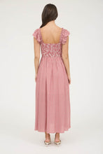 Load image into Gallery viewer, Plaid Smocked Front Bow Detail Midi Dress
